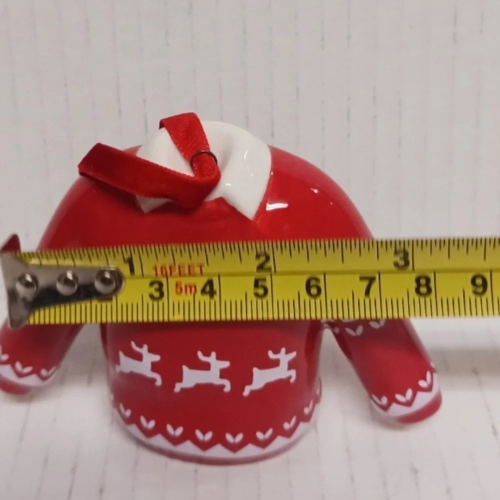 Target Christmas Sweater Ceramic Ornament